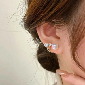 Korean Pearl Stud Earrings